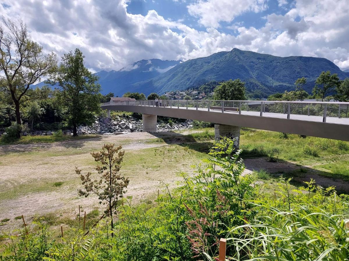 Appartamento Con Giardino Al Melograno Locarno Dış mekan fotoğraf